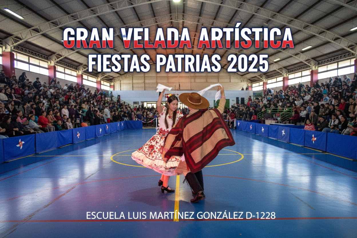 Escuela Luis Martínez G. de Huépil celebró Fiestas Patrias con exitosa Velada Folclórica 2025