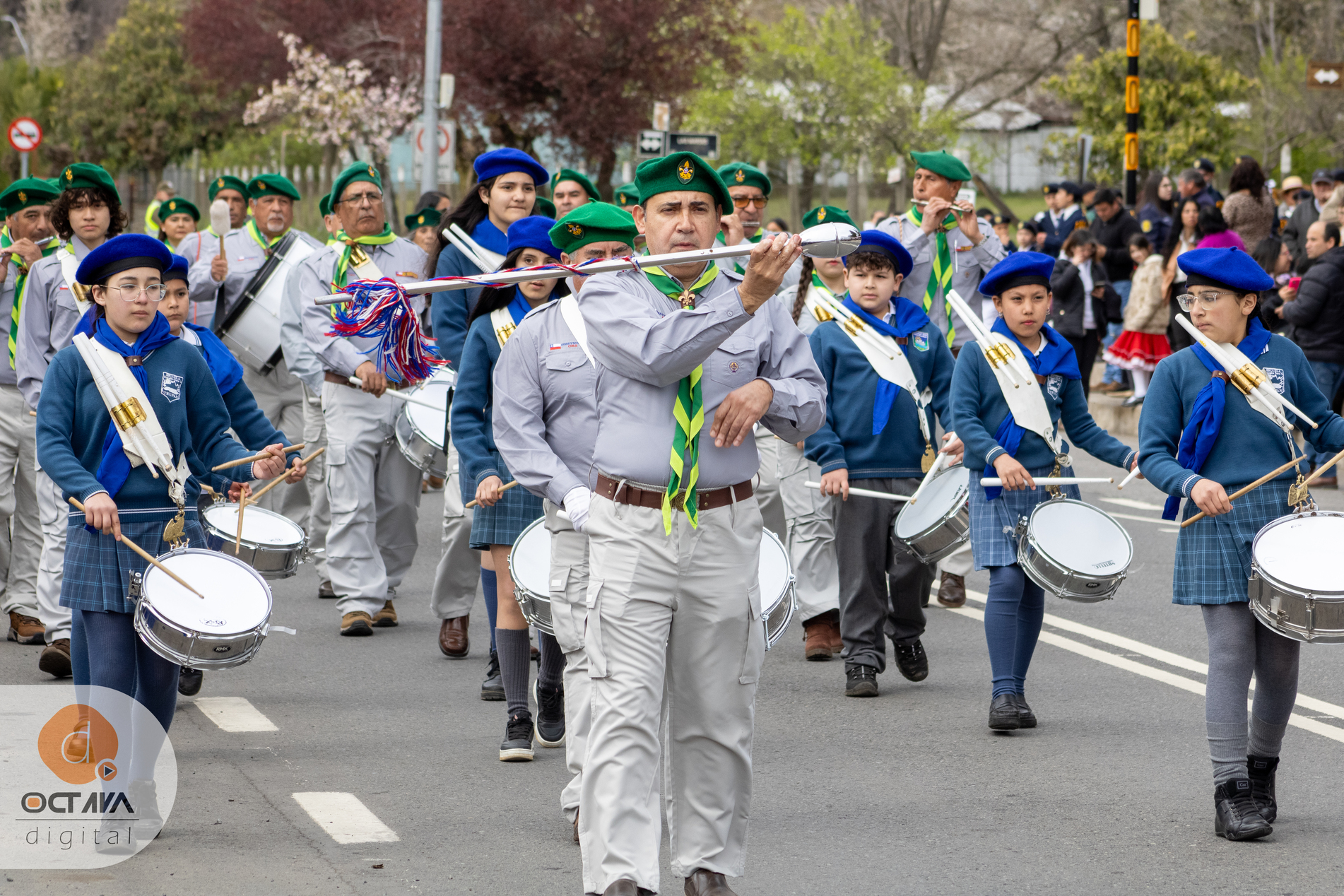 Trupán celebró con un masivo y colorido desfile sus Fiestas Patrias 2025