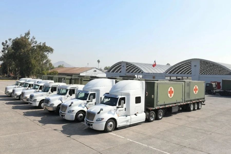 Hospital Modular del Ejército se instala en Los Ángeles para agilizar cirugías y reducir listas de espera