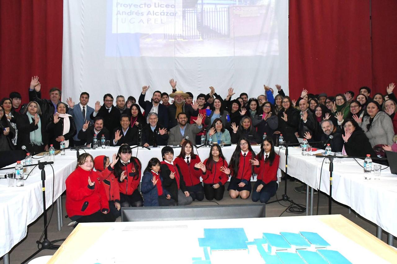Comisión del CORE aprobó nuevo edificio para Liceo Andrés Alcázar de Tucapel