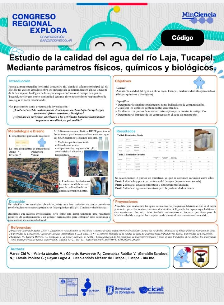 Liceo Andrés Alcázar se prepara para el Congreso Regional Explora con su proyecto científico